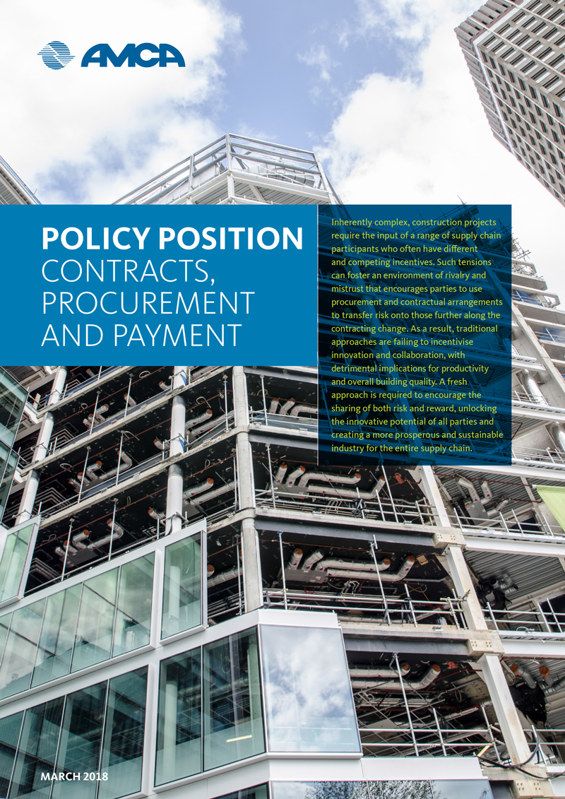 AMCA POLICY - CONTRACTS PROCUREMENT AND PAYMENT