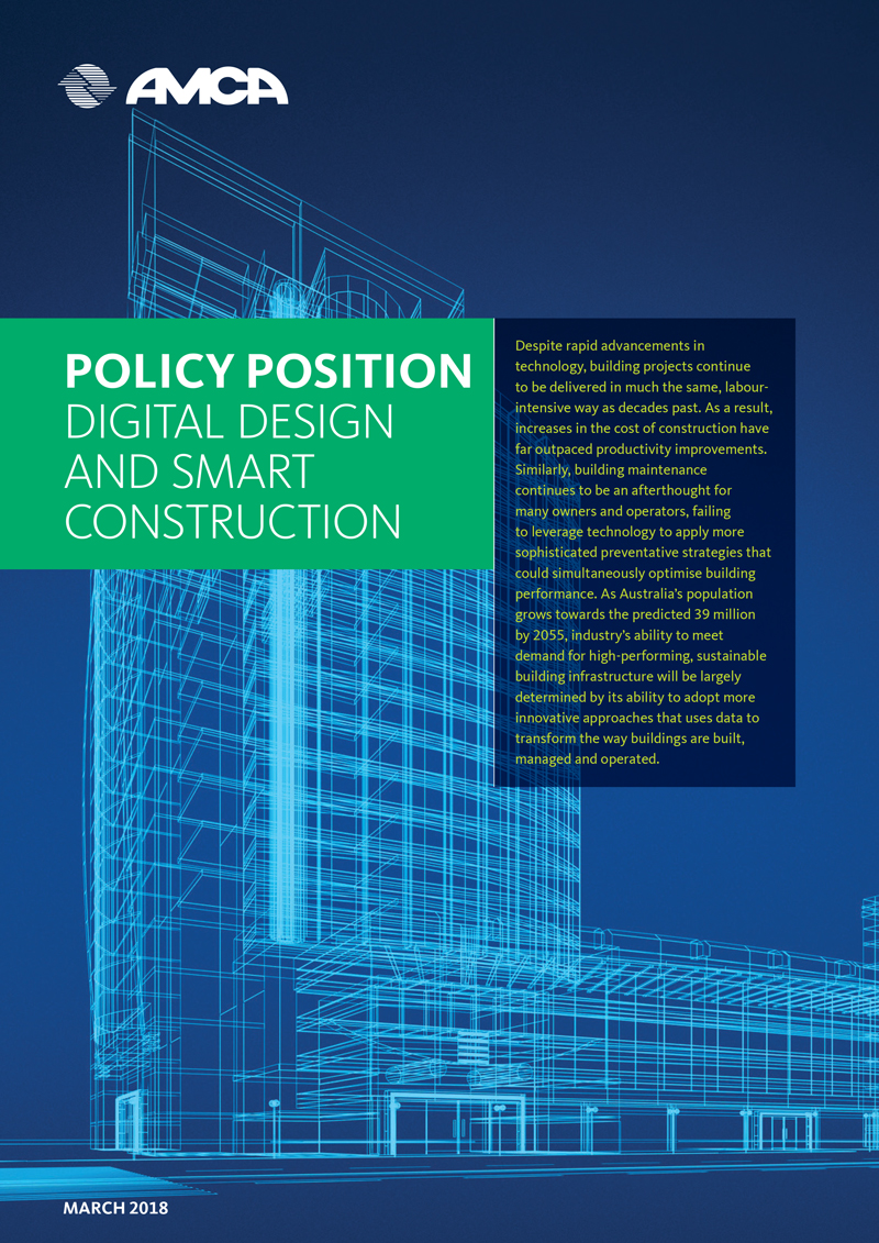 AMCA POLICY - DIGITAL DESIGN AND SMART CONSTRUCTION
